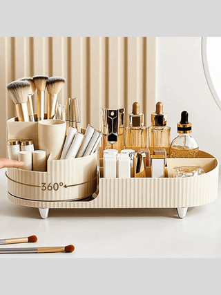 Boite de rangement | Rangement Maquillage Rotatif